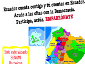 Senami empadronará a ecuatorianos en Barcelona