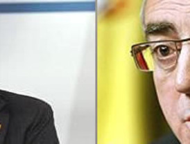 Rajoy aplaude a Zapatero.