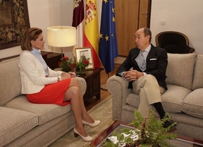 Cospedal se reunió con el alcalde en Fuensalida