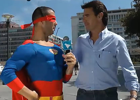 Cuando el ministro Soria actuaba en vídeos con Supermán...