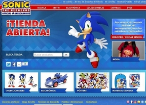 Sonic estrena tienda online