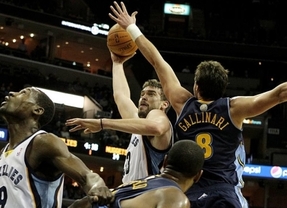 Marc Gasol, otra vez decisivo en una victoria con remontada de 'sus' Grizzlies (100-97) 