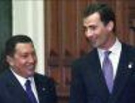 El Príncipe aseguró que no traerá ningún mensaje del Rey para Chávez