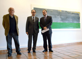 Rafael Canogar dona su obra 'Horizonte' a la Fundación Antonio Pérez