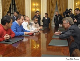 Los ex trabajadores de Delphi retoman las movilizaciones con cortes de tráfico