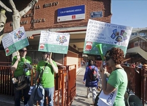 22-M, huelga de Educación: los sindicatos calculan en un 80% el seguimiento; el Gobierno, un 20%