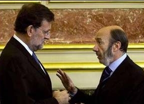 Se enrarece una nueva reunión de Rubalcaba con Rajoy