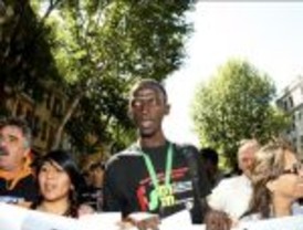 En Madrid se manifestaron por “un mundo sin muros”