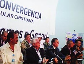 Pablo Pérez recibe respaldo de Convergencia