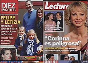 "Corinna es peligrosa": más polémicas monárquicas en las revistas del corazón de la semana