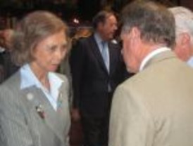 La Reina Sofia visitó el stand Argentino en Expo Zaragoza