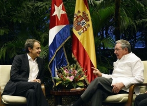 Zapatero se reúne también con Raúl Castro sobre "temas de mutuo interés de la agenda regional e internacional"