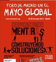 El Foro Social de Madrid, a desmontar mentiras