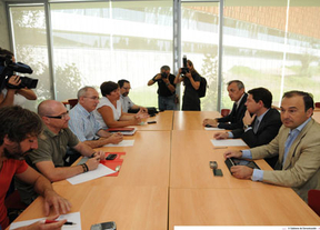 Imagen de primera reunión de la Mesa de Trabajo