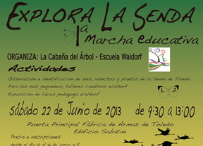 Este sábado, I Marcha Educativa 'Explora la Senda' en Toledo