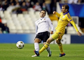 El Valencia vuelve a golear al Bate Borisov (4-2) y acaricia los octavos de final