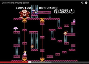 Modifica 'Donkey Kong' para que su hija salve a Mario