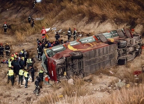 Ingresan en el hospital de Hellín cinco personas heridas en el accidente de autobús de Murcia