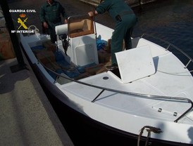 Intervenidos 1.500 kilogramos de hachís frente a la costa de Najar