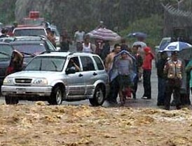 Al menos 1.500 familias afectadas por lluvias en Nueva Esparta