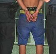 Imagen de archivo de un detenido