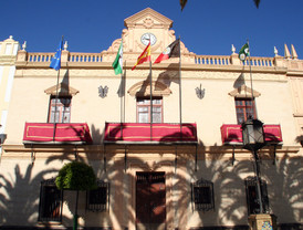 Registro de la Guardia Civil en el Ayuntamiento de Ayamonte