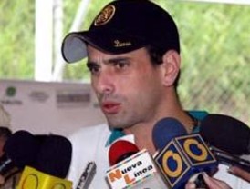 Capriles preocupado por capacidad para atender desastres