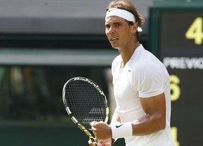 Nadal se mete con dudas en la segunda ronda de Wimbledon (4-6, 6-3, 6-3, 6-3)