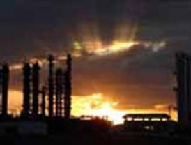 Fernando Lamata vista la zona afectada por el incendio de Guadalajara