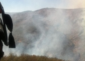 Ya son 600 las hectáreas afectadas en el incendio de la sierra de Guadalajara