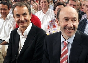 Rubalcaba convierte su mitin de Málaga con Zapatero en un 'acto intergeneracional' 