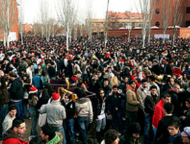 Freno al botellón navideño en Valladolid