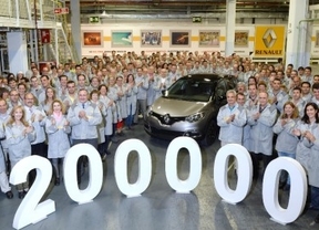 Renault alcanza una producción de 200.000 unidades del Captur en Valladolid