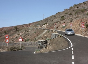 Casi 4.000 kilómetros de carreteras españolas tienen riesgo elevado de sufrir un accidente