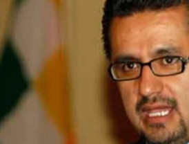 Sacha Llorenti renuncia a su cargo de Ministro de Gobierno