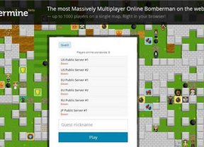 'Bombermine' regresa forma de beta multijugador en HTML5