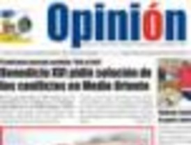 Mensaje navideño del Papa en las portadas