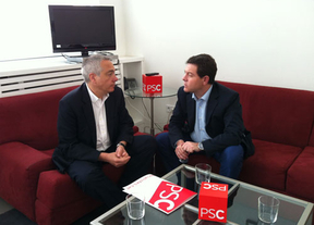 Reunión 'de trabajo' entre García-Page y el líder del PSC Pere Navarro