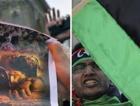 Gadafi desoye a la comunidad internacional y continúa bombardeando a los manifestantes