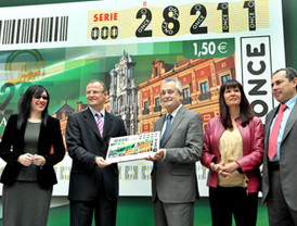 La ONCE dedica el cupón del 28 de febrero al palacio de San Telmo