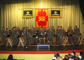 Concierto de la Unidad de Música de la Academia de Infantería con motivo de su patrona