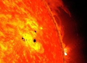 La NASA detecta una inmensa mancha solar que podría causar grandes erupciones