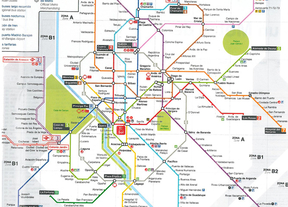 Adiós al mapa 'fashion' del Metro de Madrid que costó 95.000 euros