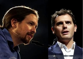 Iglesias, 'por la bajada que le dan las encuestas', acepta el debate con Rivera...¿se atreverán Rajoy y Sánchez?
