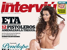 La actriz Penélope Velasco desnuda en fotos en Interviú