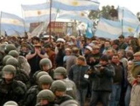 Las entidades agrarias retomaron el lock out