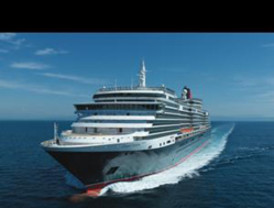 El crucero 'Queen Elisabeth', bautizado por la reina de Inglaterra, recala este jueves en Cartagena