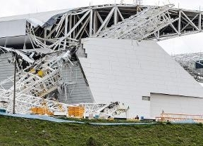 Dos muertos en las obras del estadio Arena de Sao Paulo para el Mundial de 2014