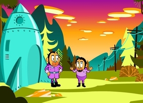 'Monetes del espacio', humor chanante para Cartoon Network