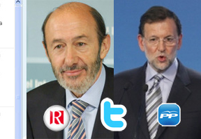 PP y PSOE se enredan en Twitter por cuestiones del gasto público